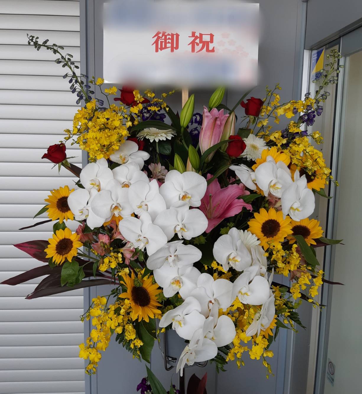 お祝いに 熊本の花屋 バルーン専門店kiki 光の森の花 バルーン専門店kiki